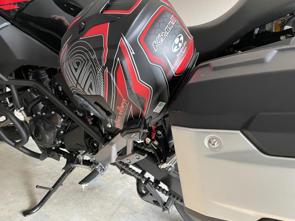 キジマ (kijima) バイク バイクパーツ ヘルメットロック Vストローム650(